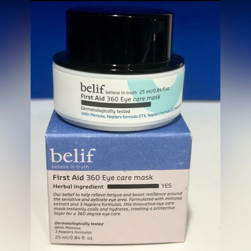 Belif First Aid 360 Eye Care Mask 0.84 oz 🌿🆕🌿
